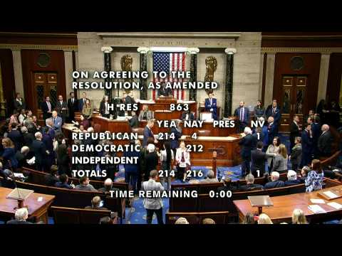 Biden homeland security chief survives US House impeachment vote