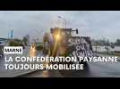 Agriculteurs : la mobilisation de la Confédération paysanne se poursuit à Châlons-en-Champagne