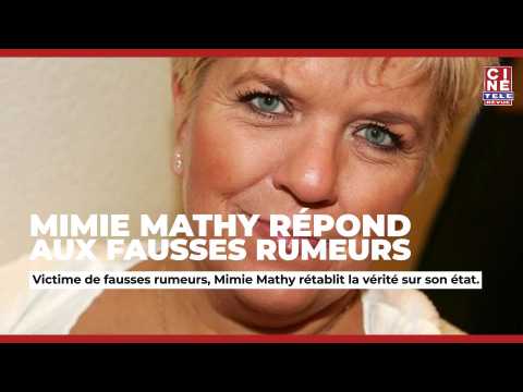 VIDEO : Mimie Mathy rpond aux fausses rumeurs sur les rseaux sociaux - Cin-Tl-Revue