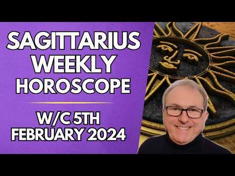 Sagittarius Horoscope Weekly Astrology from 5th February 2024
