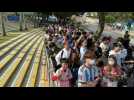 Messi mania: les fans hongkongais font la queue pour voir l'entraînement de l'Inter Miami