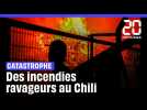 Incendies au Chili : Au moins 112 personnes décédées