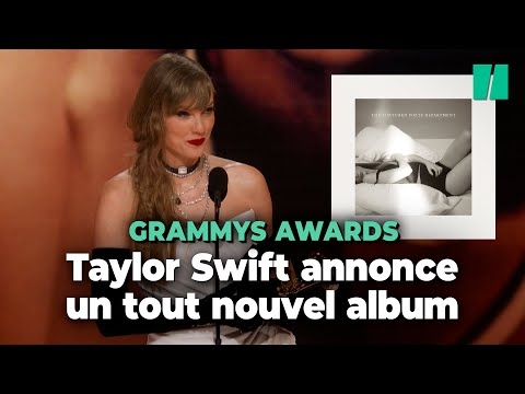 Sacrée pour la quatrième fois, Taylor Swift entre dans l'histoire des Grammy Awards