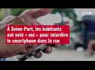 VIDÉO. À Seine-Port, les habitants ont voté « oui » pour interdire le smartphone dans la rue