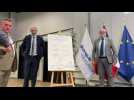Dunkerque : Roland Lescure, ministre de l'Industrie, signe la convention ZIBaC