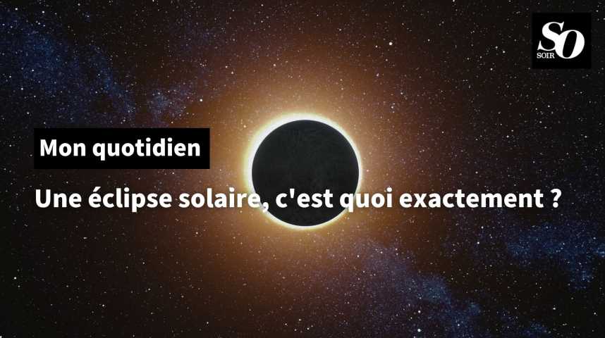 Éclipse solaire partielle « L'astronomie est un formidable - Main Image