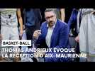 Avant-match Champagne Basket - Aix-Maurienne avec Thomas Andrieux