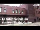 VIDEO. Visite du futur collège du centre-ville de Nantes