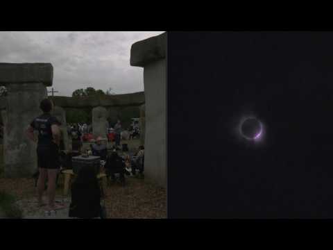 Total solar eclipse hits Texas before arcing across rest of US, Canada