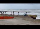 Grande marée et gros coups de vent ce mardi matin à Étaples
