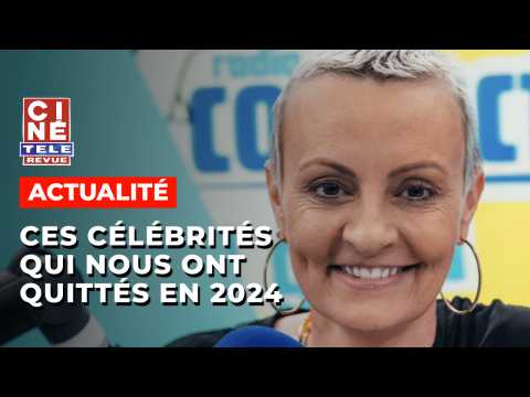 VIDEO : Les clbrits qui nous ont quitts en 2024 - Cin-Tl-Revue