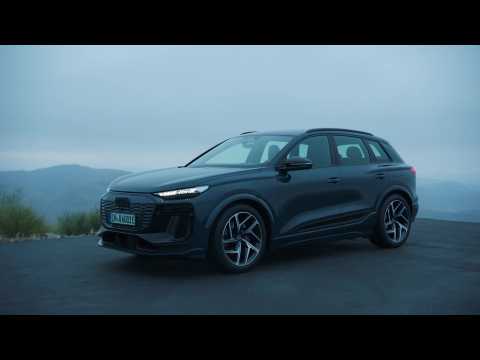 The new Audi Q6 e-tron Design Preview
