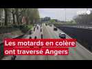 VIDÉO. Le long cortège des motards traverse Angers ce samedi 13 avril 2024