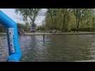 Course de paddle à Amiens