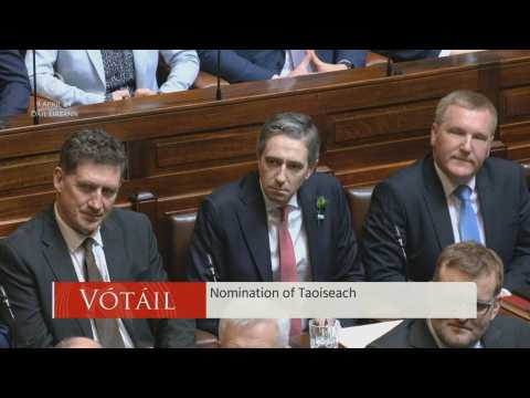 Irish parliament votes Simon Harris in as new prime minister