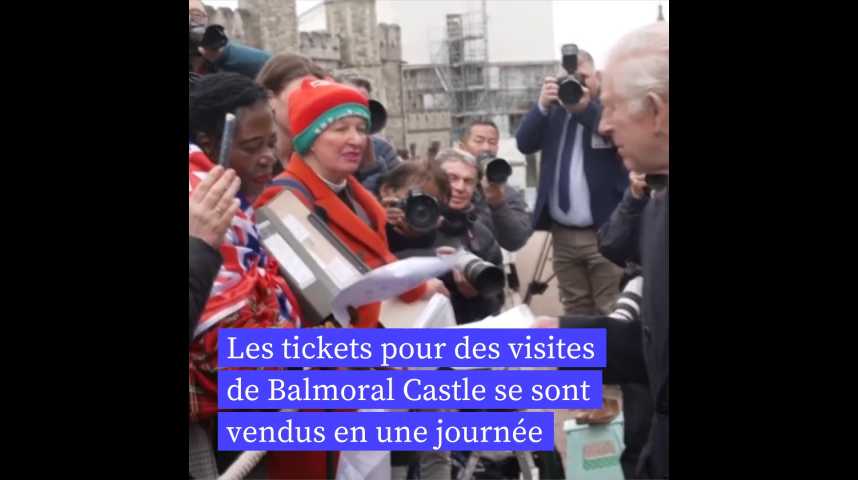 Charles III ouvre Balmoral Castle pour des visites historiques qui se vendent comme des petits pains