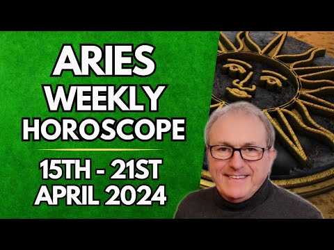 Aries Horoscope - Weekly Astrology - from 15th - 21st April 2024