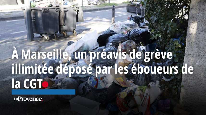 VIDÉO. Réorganisation de la collecte de déchets à Marseille : un préavis de grève illimitée déposé par les éboueurs de la CGT