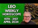 Leo Horoscope - Weekly Astrology - from 15th - 21st April 2024