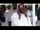 Nigeria's President Tinubu attends Eid prayers in Lagos
