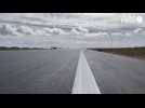 VIDEO. Aéroport de Caen-Carpiquet : à quoi ressemble la piste ?