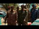 Sudan army chief Burhan visits hospital in Gedaref on first day of Eid