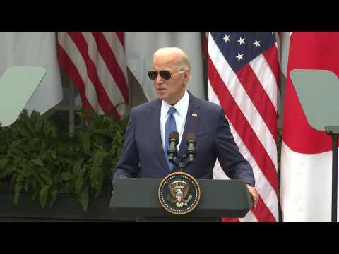 Biden says Japanese will be first non-American on Moon