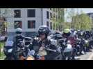 Manifestations motards en colère à Rouen et Evreux