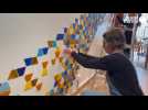 VIDÉO. Dans le Morbihan, Karine décore des lieux de vie avec des milliers d'origamis