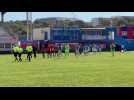 Football (U19) : l'entrée des joueurs pour la rencontre GFCA - Monaco