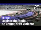 JO de Paris 2024 : À la découverte de la piste violette du Stade de France