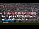 Les supporters de l'OM finalement autorisés à entrer au stade de Benfica, l'Estadio da Luz