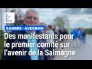 Avenir de l'aérodrome de la Salmagne : manifestation à Maubeuge