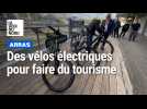 Des vélos électriques pour visiter les sites touristiques d'Arras