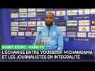 L'échange entre Youssouf M'Changama et les journalistes en vidéo et en intégralité