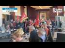 VIDÉO. Les agents de la Ville de Saint-Nazaire en grève font irruption au conseil municipal