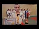 Emmanuel Perrier, jeune trisomique et champion de France de judo adapté