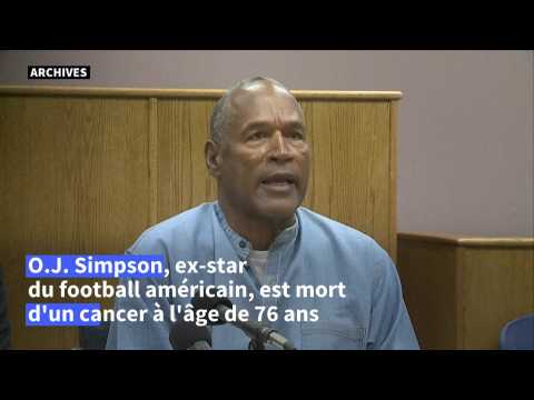 VIDEO : Mort d'O.J. Simpson, ex-star du foot amricain acquitt lors du 