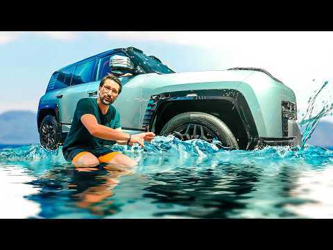 Cette voiture électrique de 3.5 TONNES roule sur l’eau !