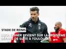 Après-match Toulouse - Stade de Reims avec Luka Elsner