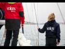 VIDÉO. Vendée Globe. 24 heures de convoyage : la rédaction rejoint le village de course par la mer