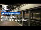 Pas de métro les 10 et 11 novembre