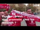 VIDÉO. Ligue des champions : à Prague, les supporters du Stade Brestois confiants avant le match