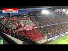 VIDÉO. Ligue des champions : le magnifique tifo des supporters brestois à Prague