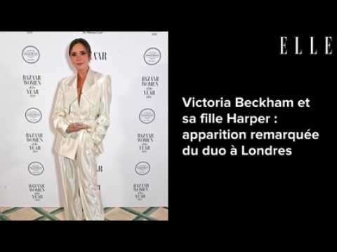 VIDEO : Victoria Beckham et sa fille Harper : apparition remarque du duo  Londres