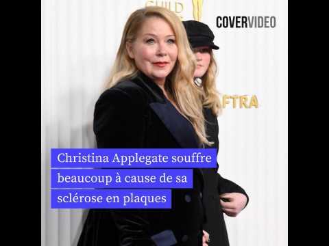 VIDEO : Christina Applegate souffre beaucoup  cause de sa sclrose en plaques