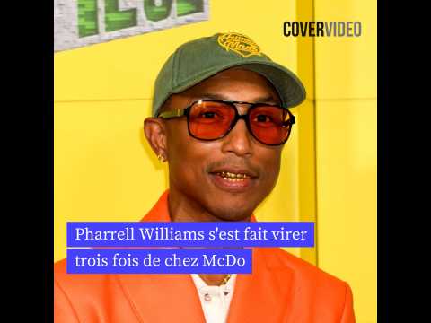 VIDEO : Pharrell Williams s'est fait virer trois fois de chez McDo