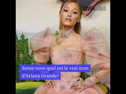 VIDEO : Pourquoi Ariana Grande a mis son nom complet pour les crdits de Wicked