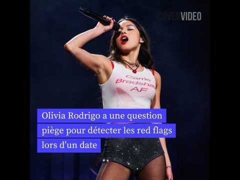 VIDEO : La question d?Olivia Rodrigo pour reprer les red flags lors d?un date