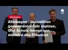 VIDEO. Allemagne : la coalition gouvernementale explose, Olaf Scholz limoge son ministre des Finances